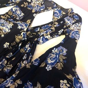 Lulu Blue Floral Dress